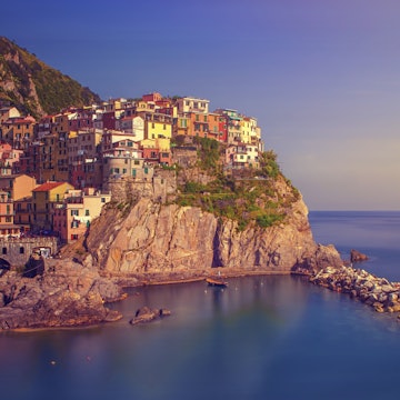 Manarola, Cinque Terre, at sunset