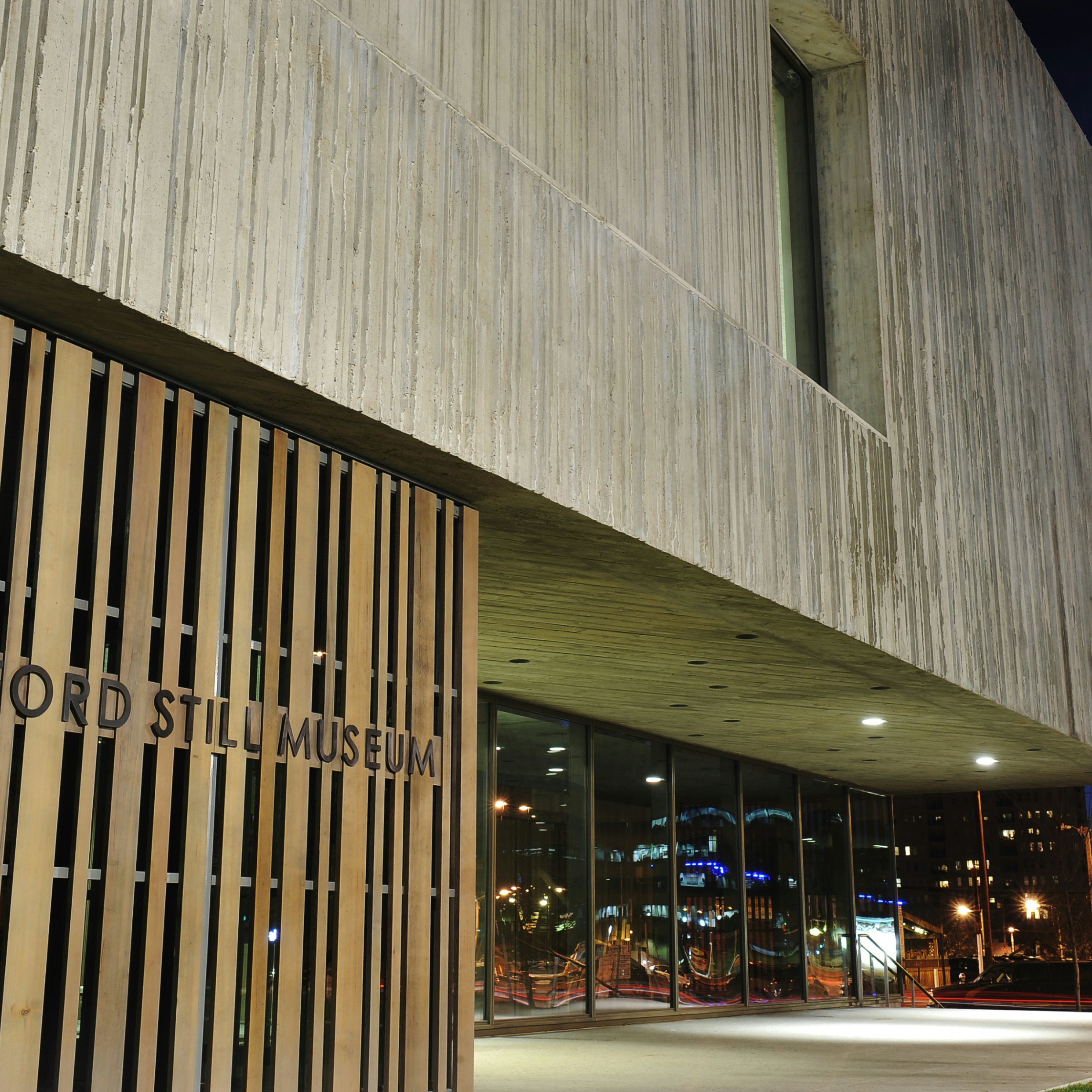 The new Clyfford Still Museum is set to open November 18, 2011. The entry of the museum on Tuesday, November 8, 2011. Cyrus McCrimmon, The Denver Post  (Photo By Cyrus McCrimmon/The Denver Post via Getty Images)