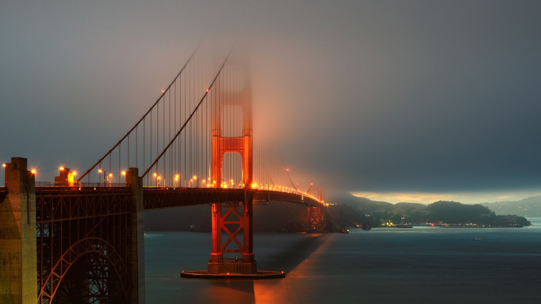 500px Photo ID: 119821001 - Foggy Golden Gate Bridge in San Francisco