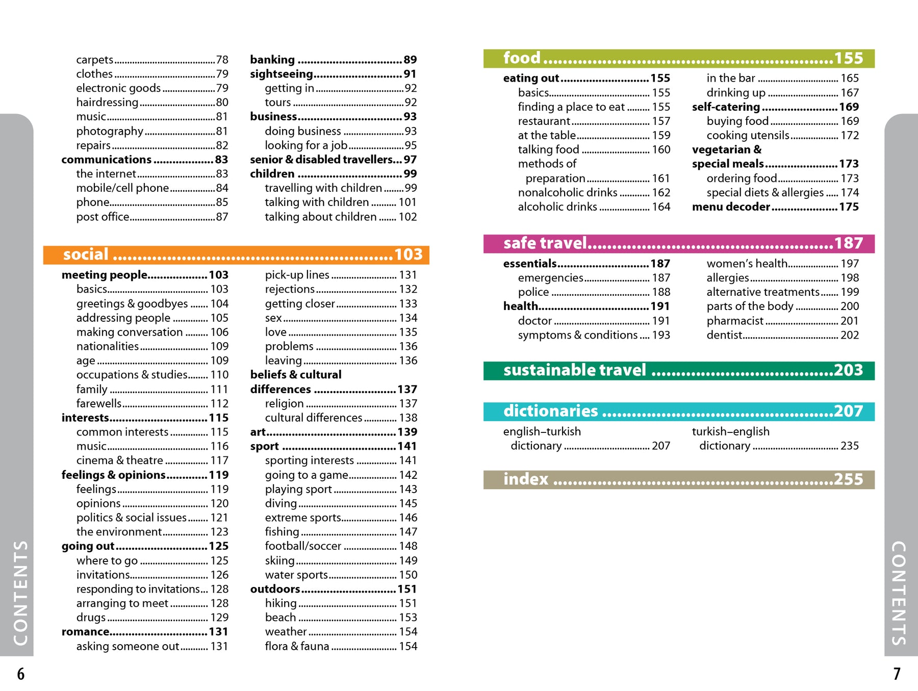 Turkish Phrasebook & Dictionary - Book