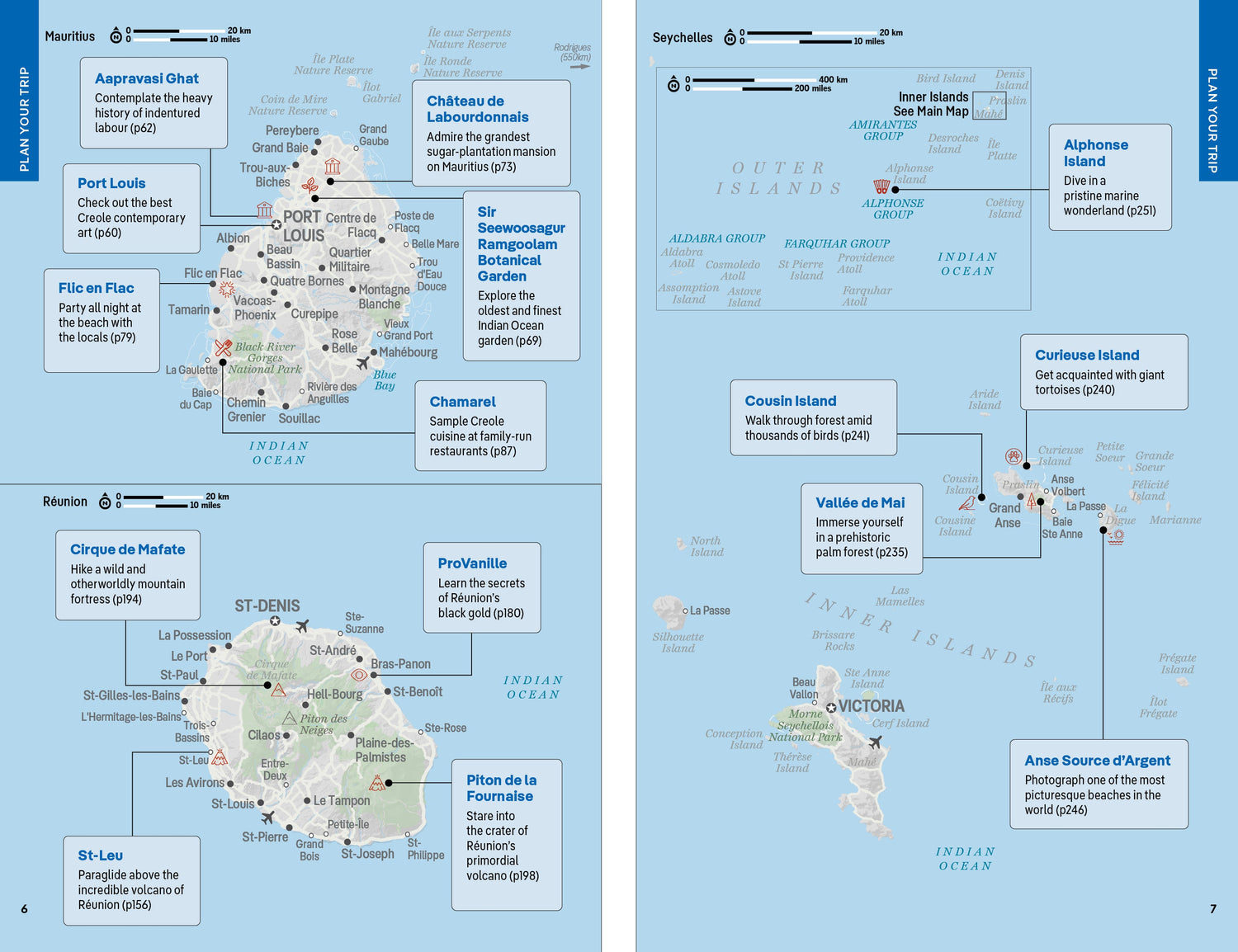 Mauritius, Reunion & Seychelles - Book
