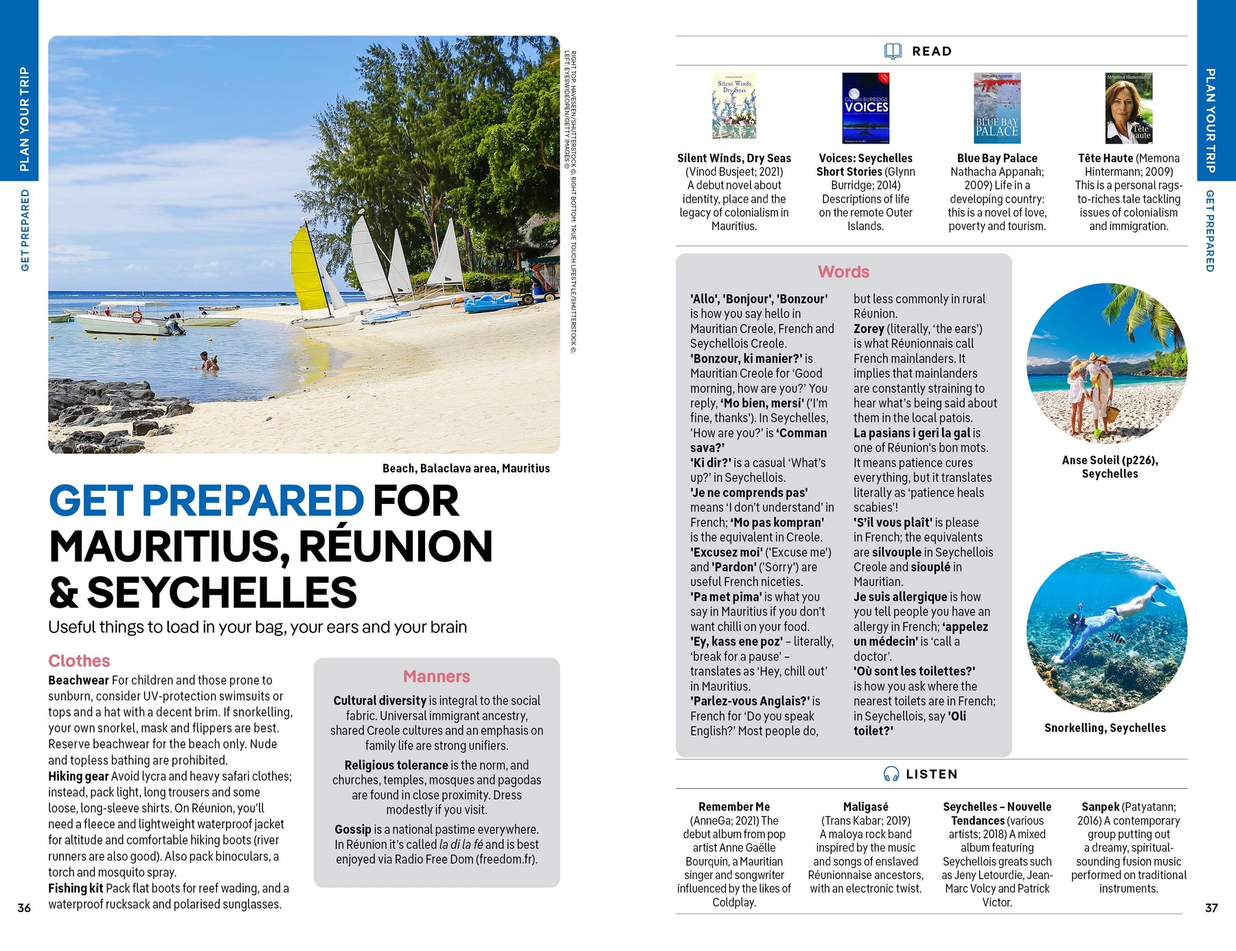 Mauritius, Reunion & Seychelles - Book