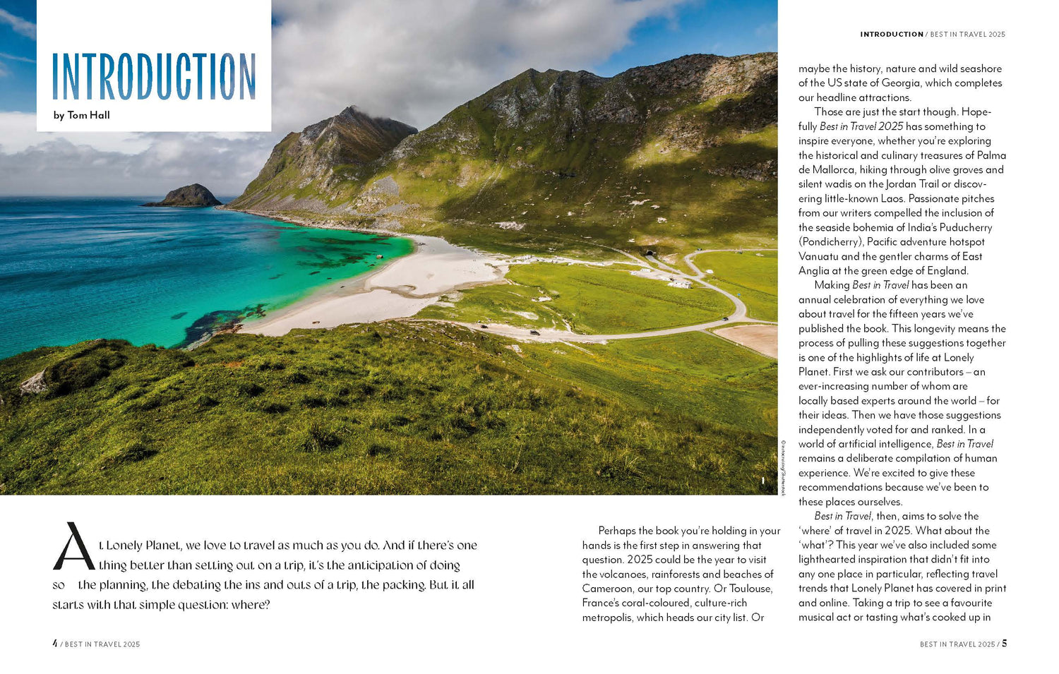 Lonely Planet's Best in Travel 2025 - Book