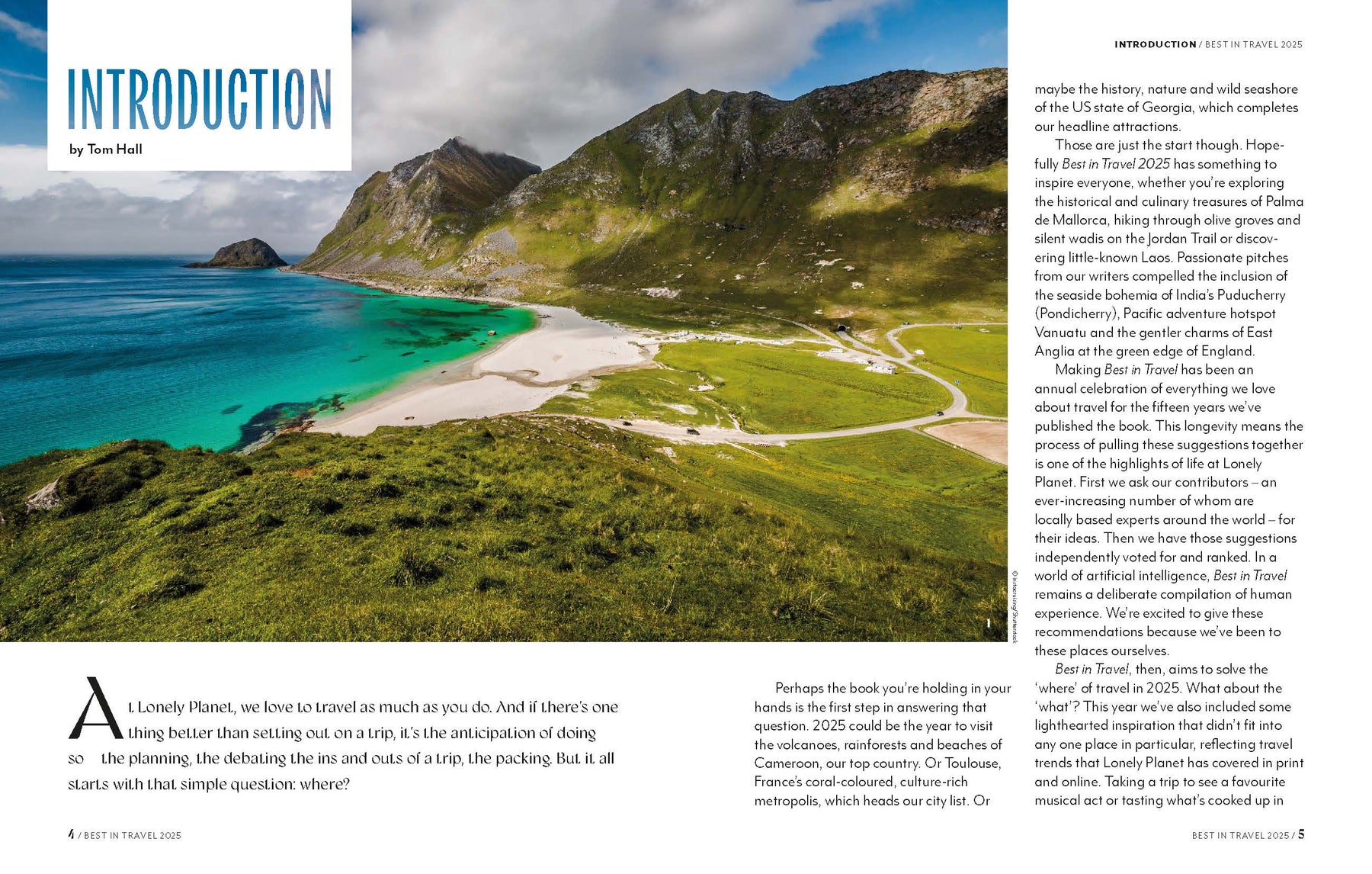 Lonely Planet's Best in Travel 2025 - Book