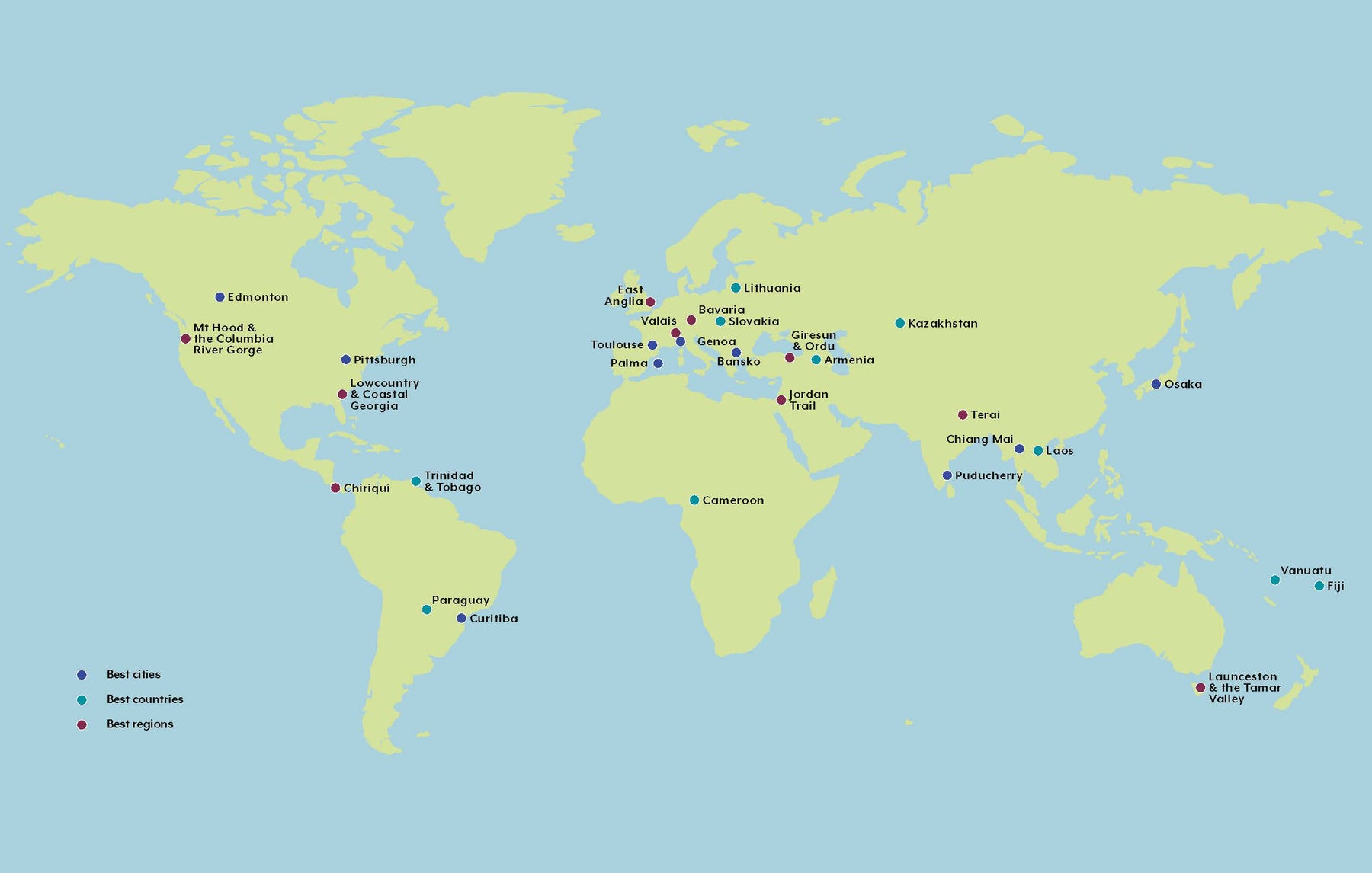 Lonely Planet's Best in Travel 2025 - Book