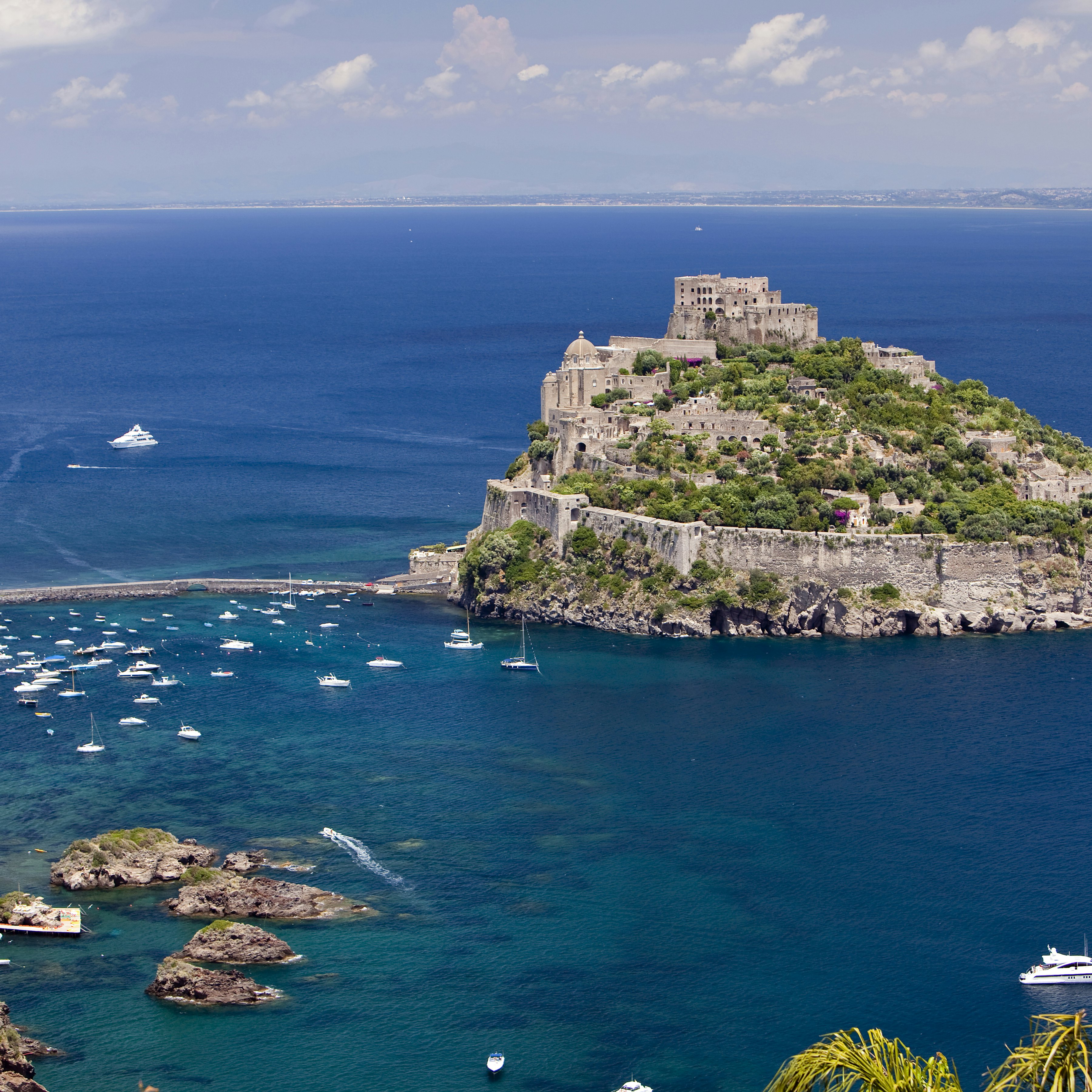 View of Castello Aragonese
