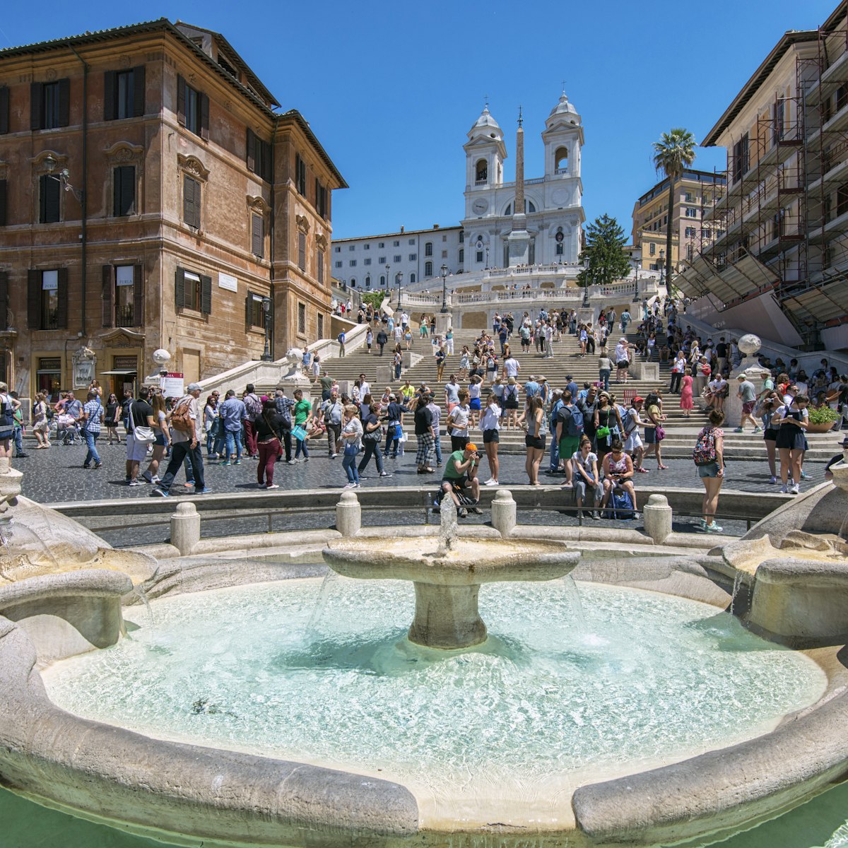 May 2017: Piazza di Spagna, at the bottom of the Spanish Steps.
699302724
Outdoors, Cityscape, Horizontal, Icon, Rome - Italy, Roma, Italy, Capital Cities, Religious Icon, Piazza di Spagna, Photography