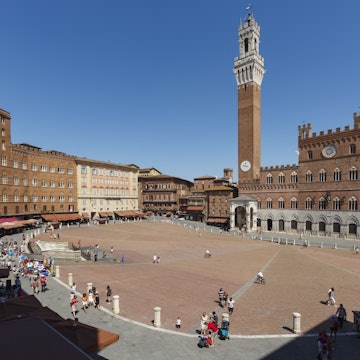Siena, Tuscany, Italy. Piazza del Campo.