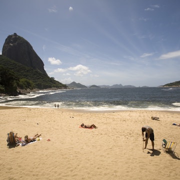 Praia Vermelha in Urca..