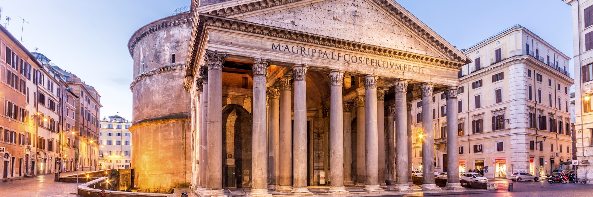 The Roman Pantheon is the most preserved and influential building of ancient Rome. It is a Roman temple dedicated to all the gods of pagan Rome.