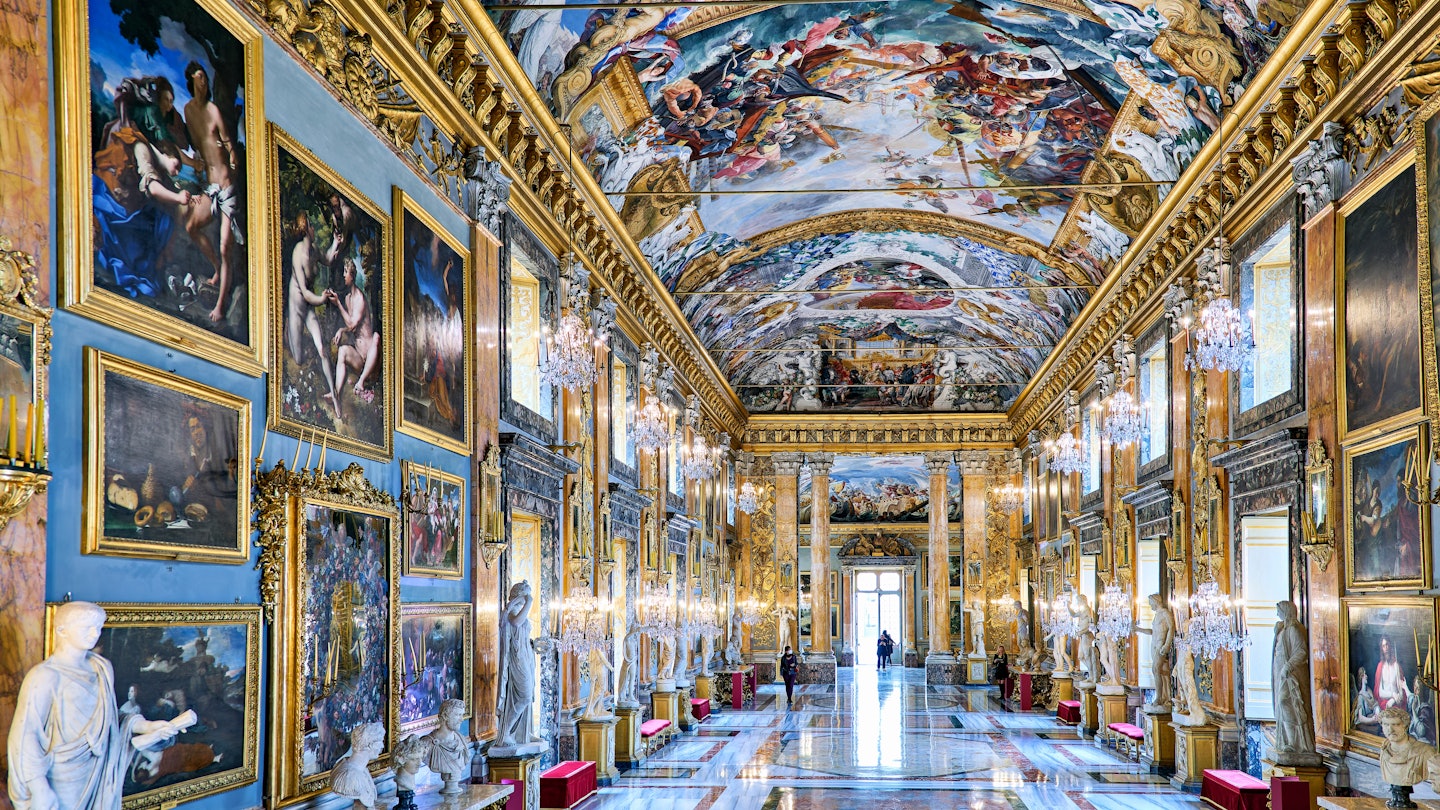 Rome Lazio Italy. Colonna Art Gallery in Palazzo Colonna. The Great Hall - Date: 05 - 11 - 2022, License Type: media, Download Time: 2024-11-14T15:35:22.000Z, User: pinkjozie64, Editorial: true, purchase_order: 56530 - Guidebooks, job: Global Publishing WIP, client: Rome 13, other: Jo-anne Riddell
