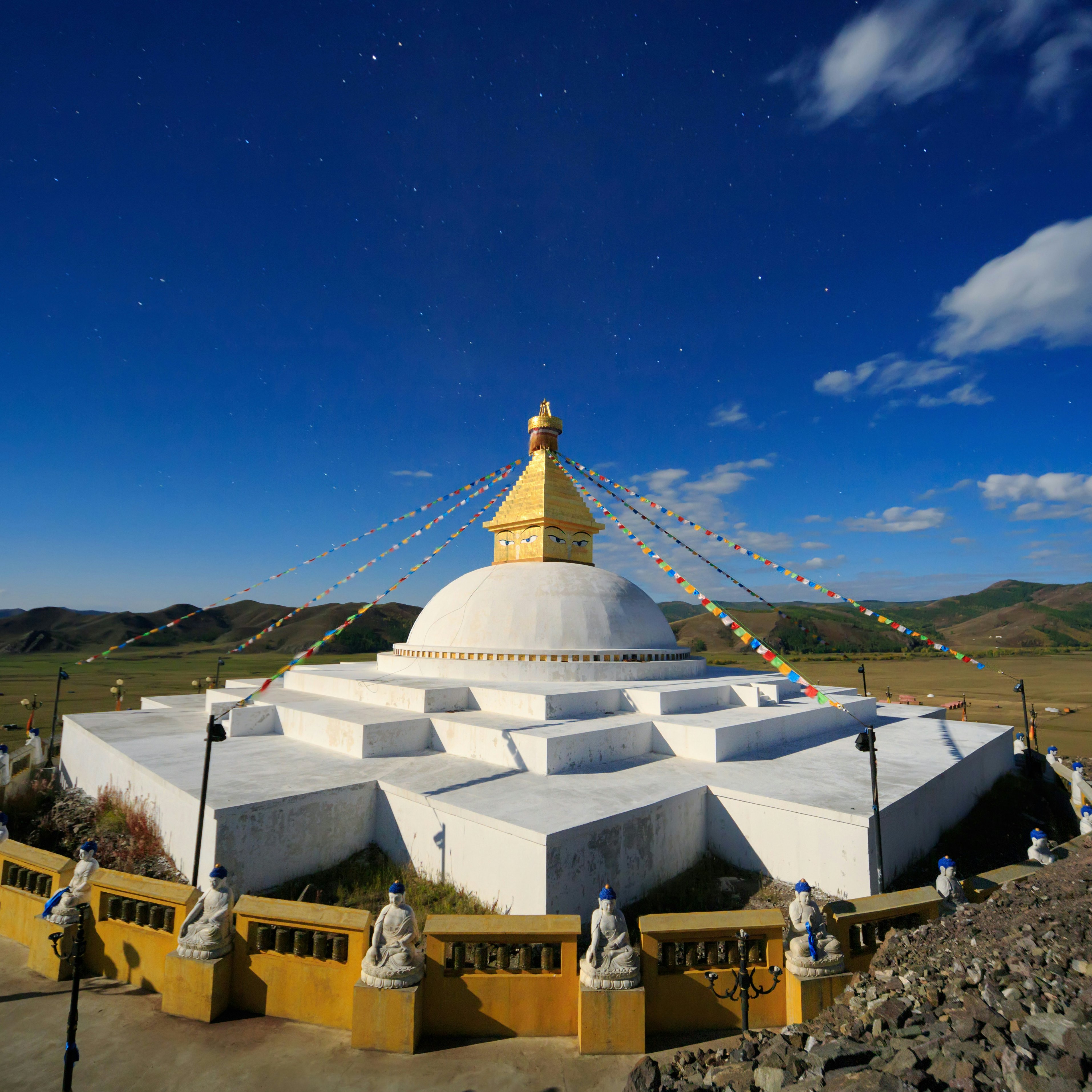 Stupa monastery Amarbayasgalant in the moonlight
567790018
amarbayasgalant, ancient, archeology, architecture, asia, asian, attraction, buddha, buddhism, buddhist, building, country, courtyard, culture, destination, east, exterior, heritage, house, landmarks, landscape, monastery, mongol, mongolia, mongolian, monument, mountain, night, pagoda, palace, religion, religious, sculpture, shrine, site, sky, space, spiritual, star, statue, stupa, style, temple, tourism, tourist, travel, unesco, wat, world