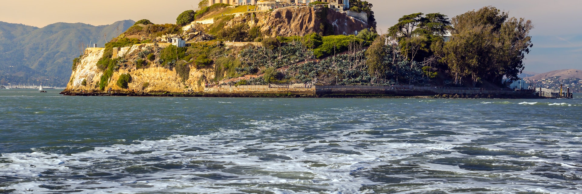 Alcatraz Island in San Francisco, USA.